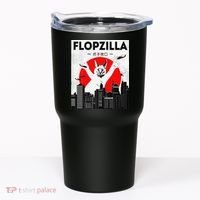Catzilla Funny Big Floppa Meme Flopzilla Caracal Cat Lover Tumbler thumb 0