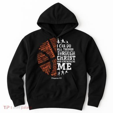 Christian Funny Basketball Bible Verses Gifts Pullover Hoodie