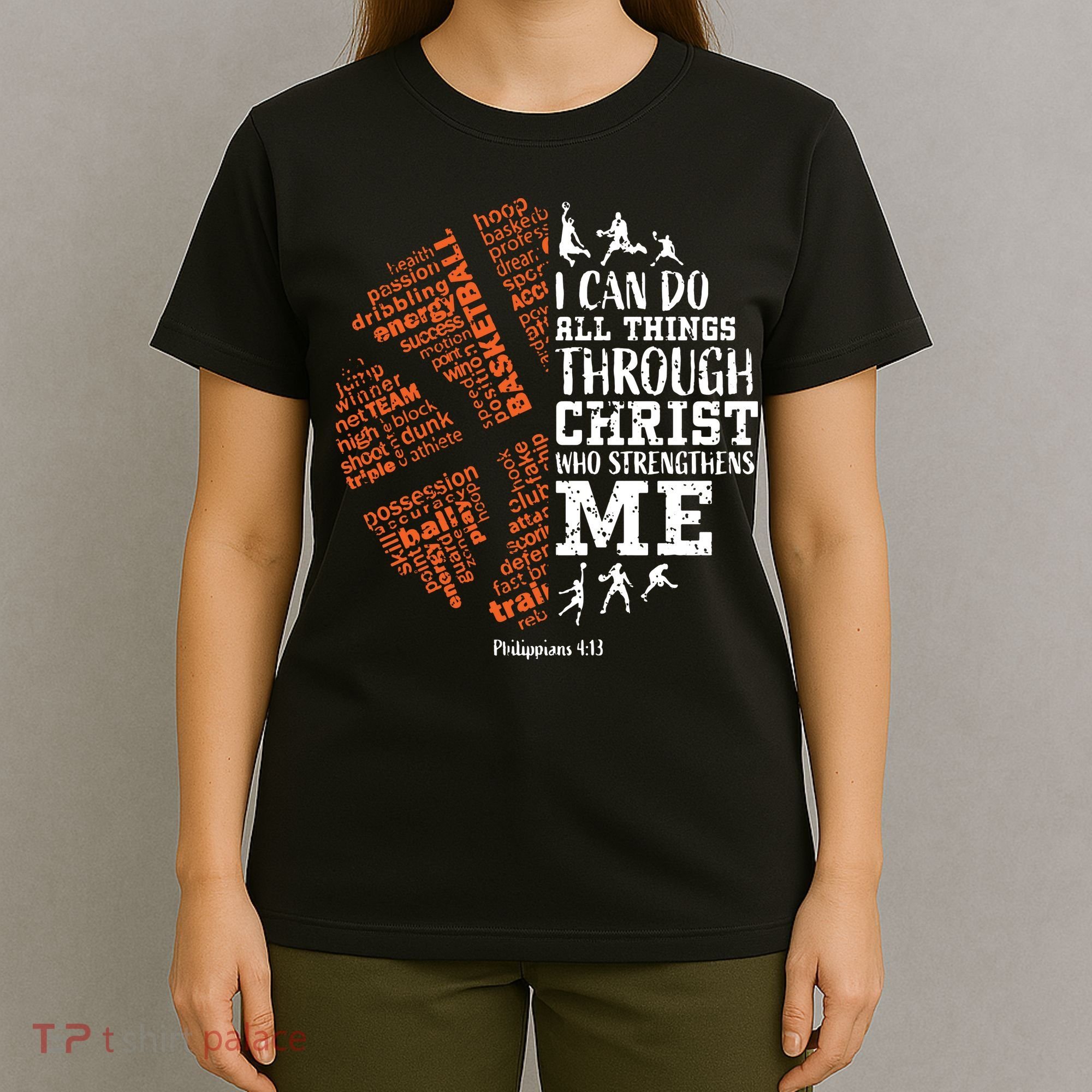 Christian Funny Basketball Bible Verses Gifts Pullover T-Shirt