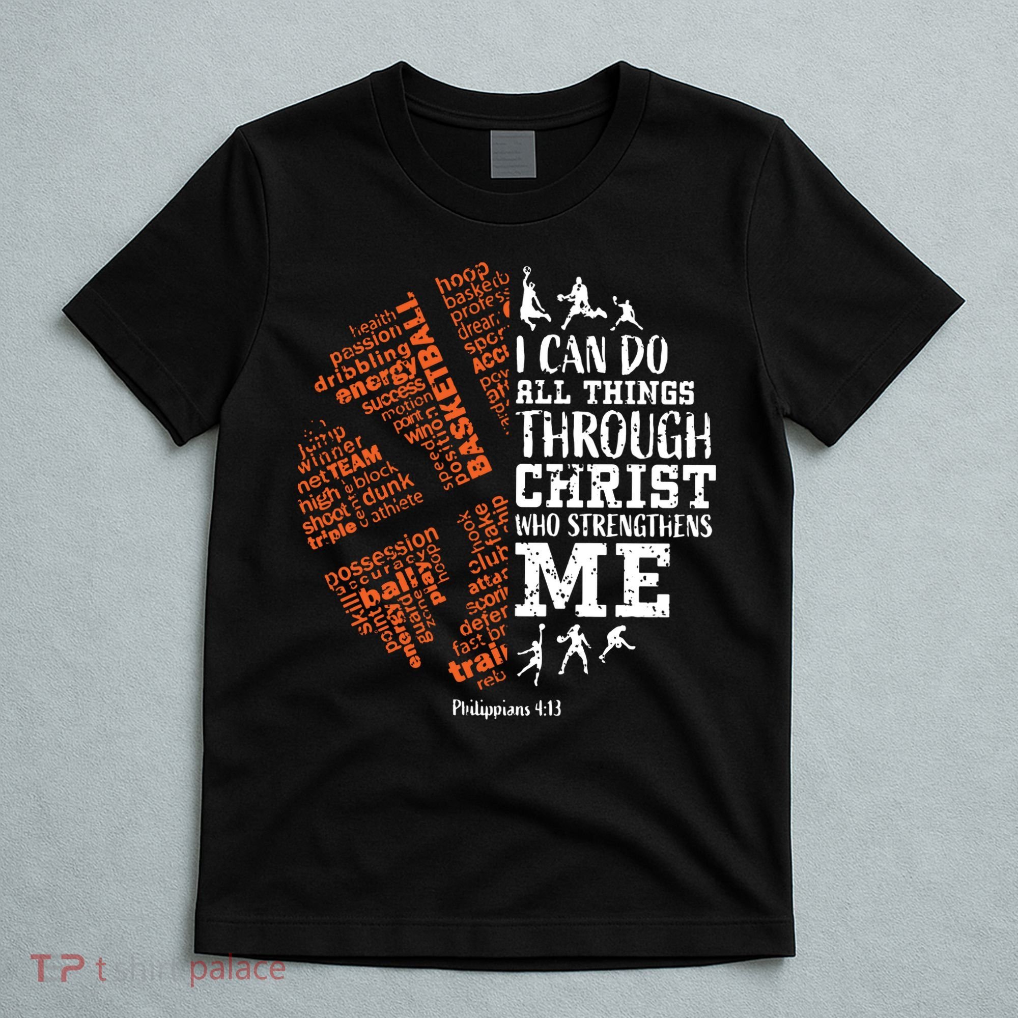 Christian Funny Basketball Bible Verses Gifts Pullover T-Shirt