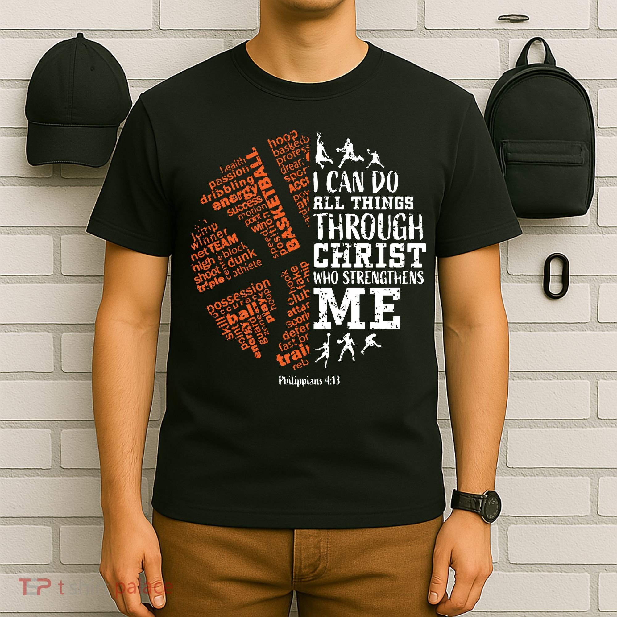Christian Funny Basketball Bible Verses Gifts Pullover T-Shirt