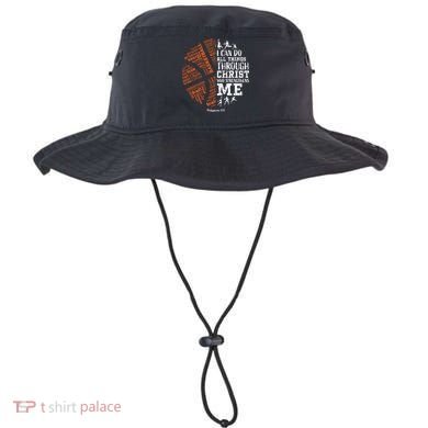 Christian Funny Basketball Bible Verses Gifts Pullover Bucket Hat