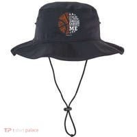 Christian Funny Basketball Bible Verses Gifts Pullover Bucket Hat thumb 0