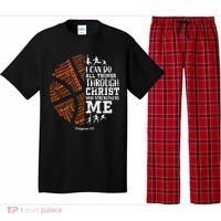 Christian Funny Basketball Bible Verses Gifts Pullover Pajama Set thumb 0