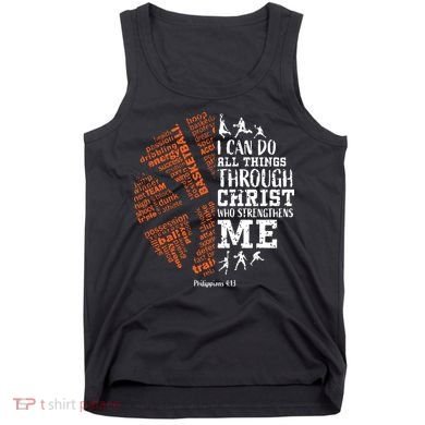 Christian Funny Basketball Bible Verses Gifts Pullover Tank Top
