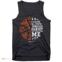 Christian Funny Basketball Bible Verses Gifts Pullover Tank Top thumb 0
