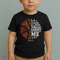 Christian Funny Basketball Bible Verses Gifts Pullover Toddler T-Shirt thumb 2