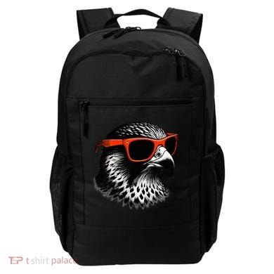 Cool Falcon Bird Wearing Sunglasses Graphic Art Backpack