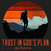 Cute Faith Based Trust God's Plan. Enjoy The Journey. Women's Sweatshirt thumb 2