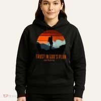 Cute Faith Based Trust God's Plan. Enjoy The Journey. Hoodie thumb 5