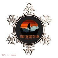 Cute Faith Based Trust God's Plan. Enjoy The Journey. Ornament thumb 0