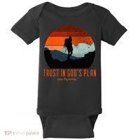 Cute Faith Based Trust God's Plan. Enjoy The Journey. Baby Bodysuit thumb 0