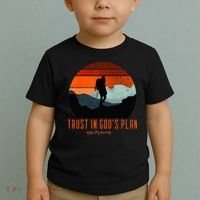 Cute Faith Based Trust God's Plan. Enjoy The Journey. Toddler T-Shirt thumb 2