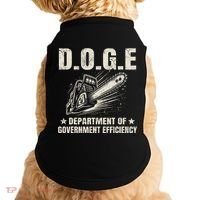 Chainsaw For Bureaucracy Funny D.O.G.E Doge Usa Flag Doggie Tank thumb 0
