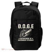 Chainsaw For Bureaucracy Funny D.O.G.E Doge Usa Flag Backpack thumb 0