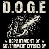 Chainsaw For Bureaucracy Funny D.O.G.E Doge Usa Flag Women's Hoodie thumb 2