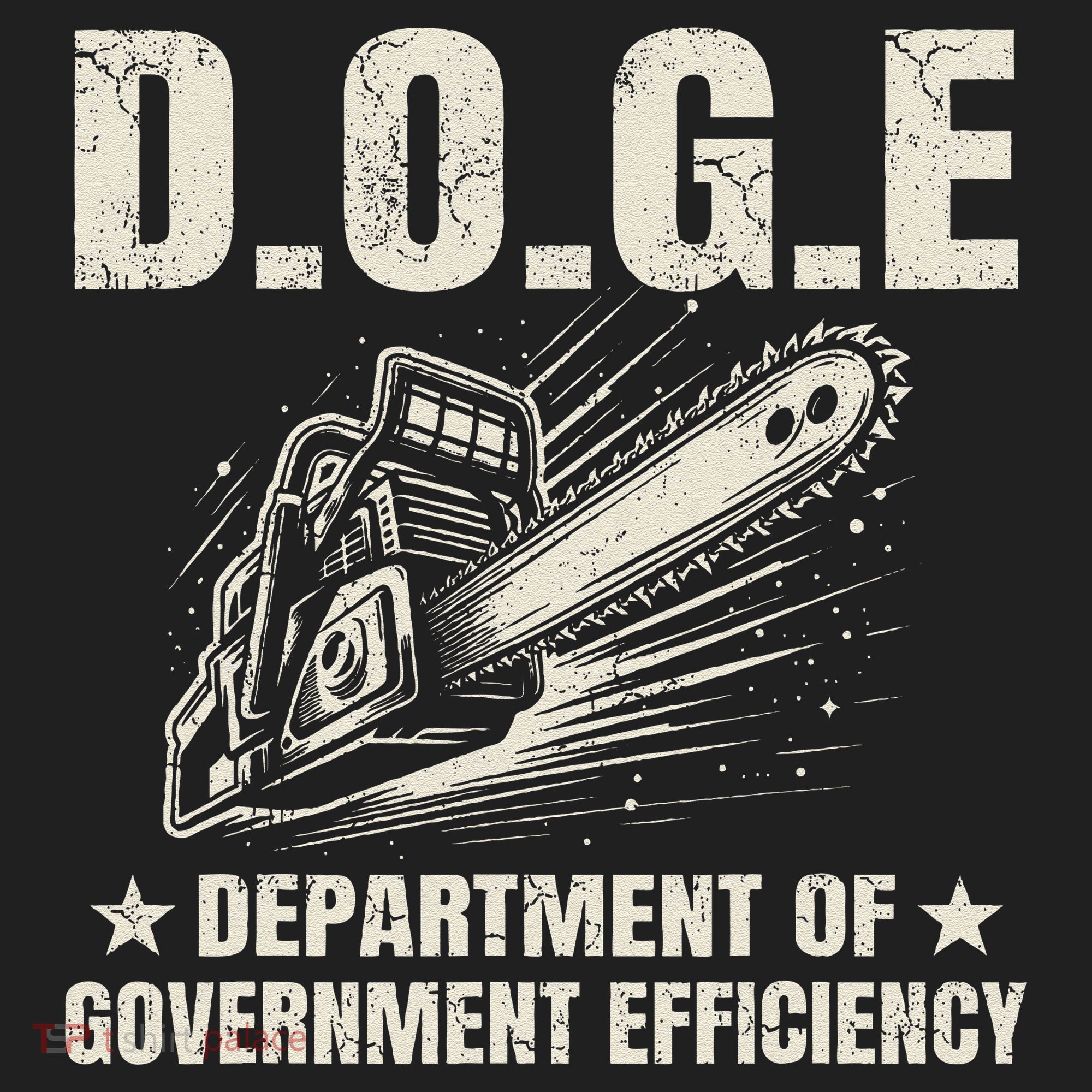 Chainsaw For Bureaucracy Funny D.O.G.E Doge Usa Flag Hat