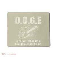 Chainsaw For Bureaucracy Funny D.O.G.E Doge Usa Flag Mousepad thumb 0
