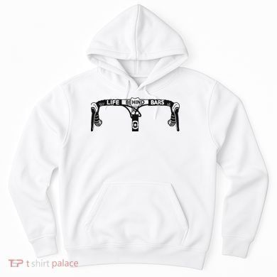 Cyclist Funny Biker Life Behind Bars Triathlon Bicycle Rider Hoodie