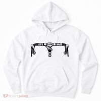 Cyclist Funny Biker Life Behind Bars Triathlon Bicycle Rider Hoodie thumb 0