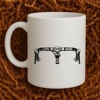 Cyclist Funny Biker Life Behind Bars Triathlon Bicycle Rider Coffee Mug thumb 2