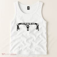 Cyclist Funny Biker Life Behind Bars Triathlon Bicycle Rider Tank Top thumb 2