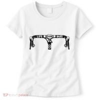 Cyclist Funny Biker Life Behind Bars Triathlon Bicycle Rider Women's T-Shirt thumb 0