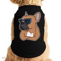 Cool French Bulldog Sunglasses Doggie Tank thumb 0