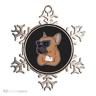 Cool French Bulldog Sunglasses Ornament