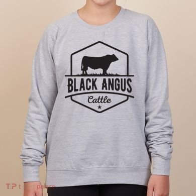 Cow Farmer Black Angus Cattle Women's Sweatshirt