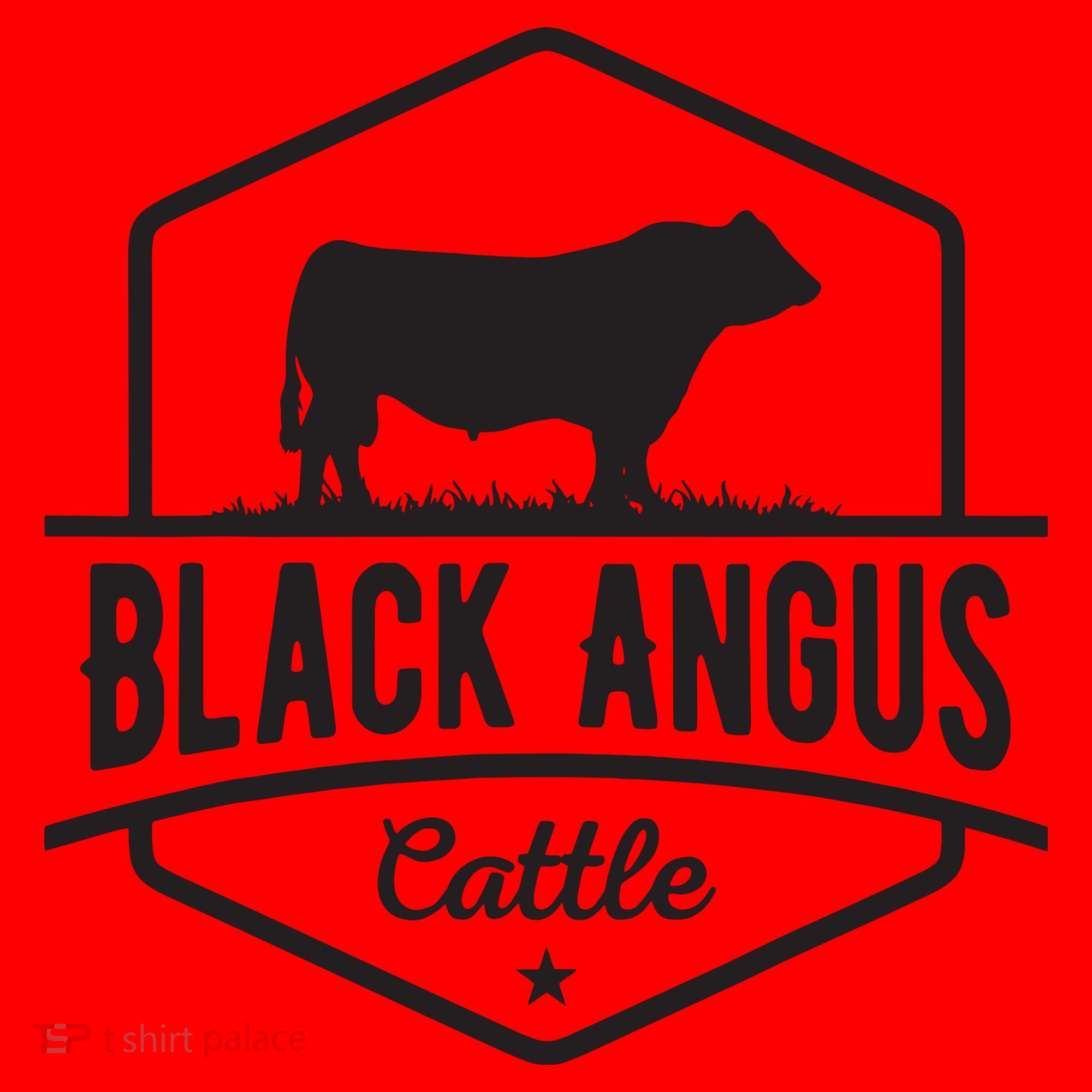 Cow Farmer Black Angus Cattle Santa Hat