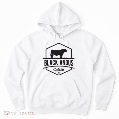 Cow Farmer Black Angus Cattle Hoodie