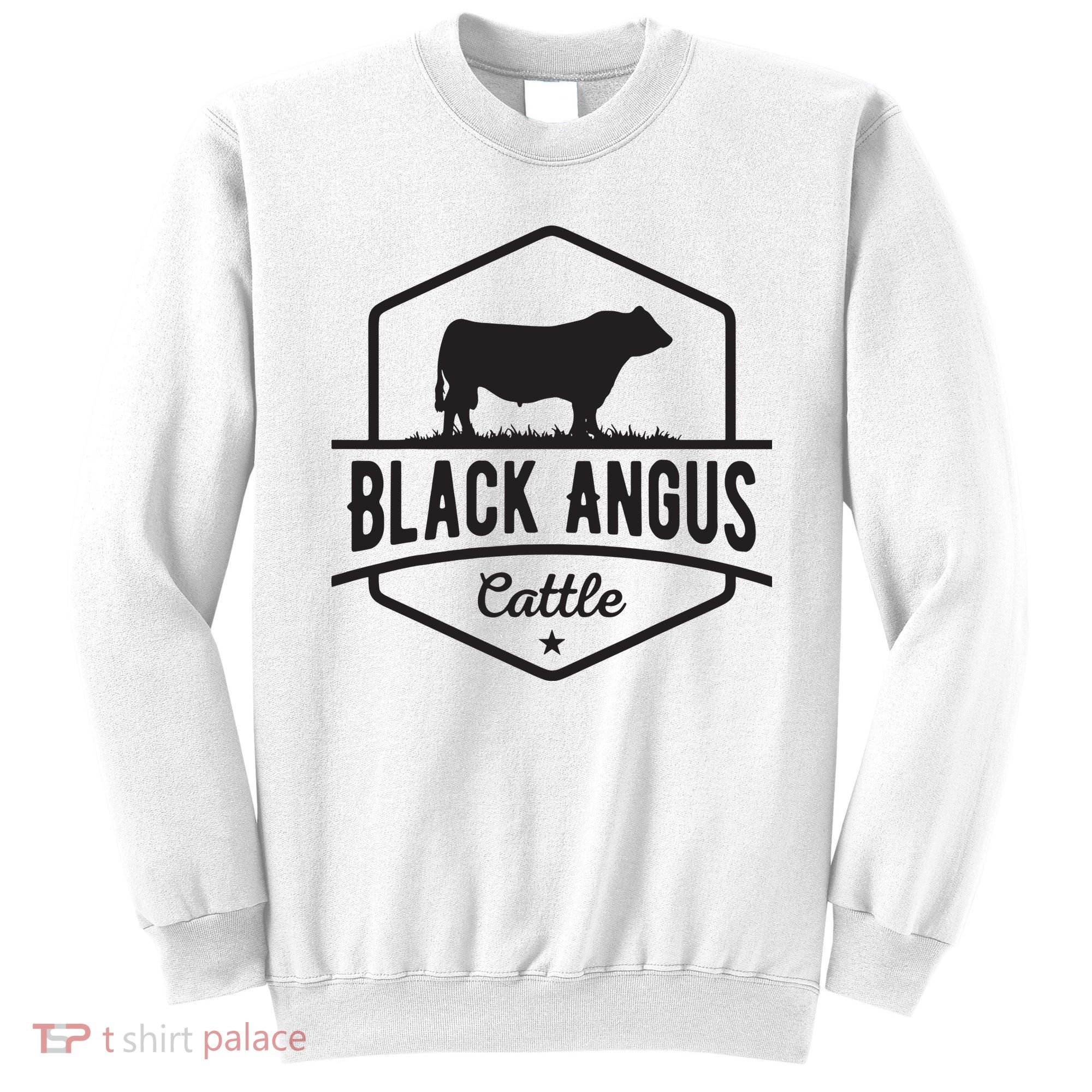 Cow Farmer Black Angus Cattle Sweatshirt