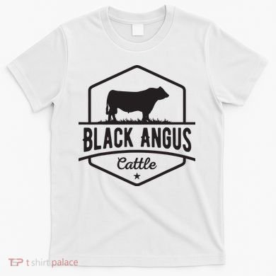 Cow Farmer Black Angus Cattle T-Shirt