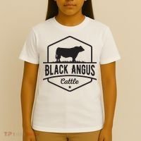 Cow Farmer Black Angus Cattle T-Shirt thumb 4