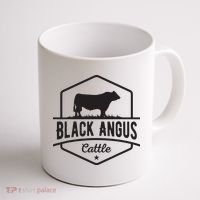 Cow Farmer Black Angus Cattle Coffee Mug thumb 1