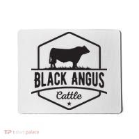 Cow Farmer Black Angus Cattle Mousepad thumb 0