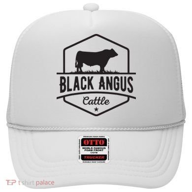 Cow Farmer Black Angus Cattle Hat