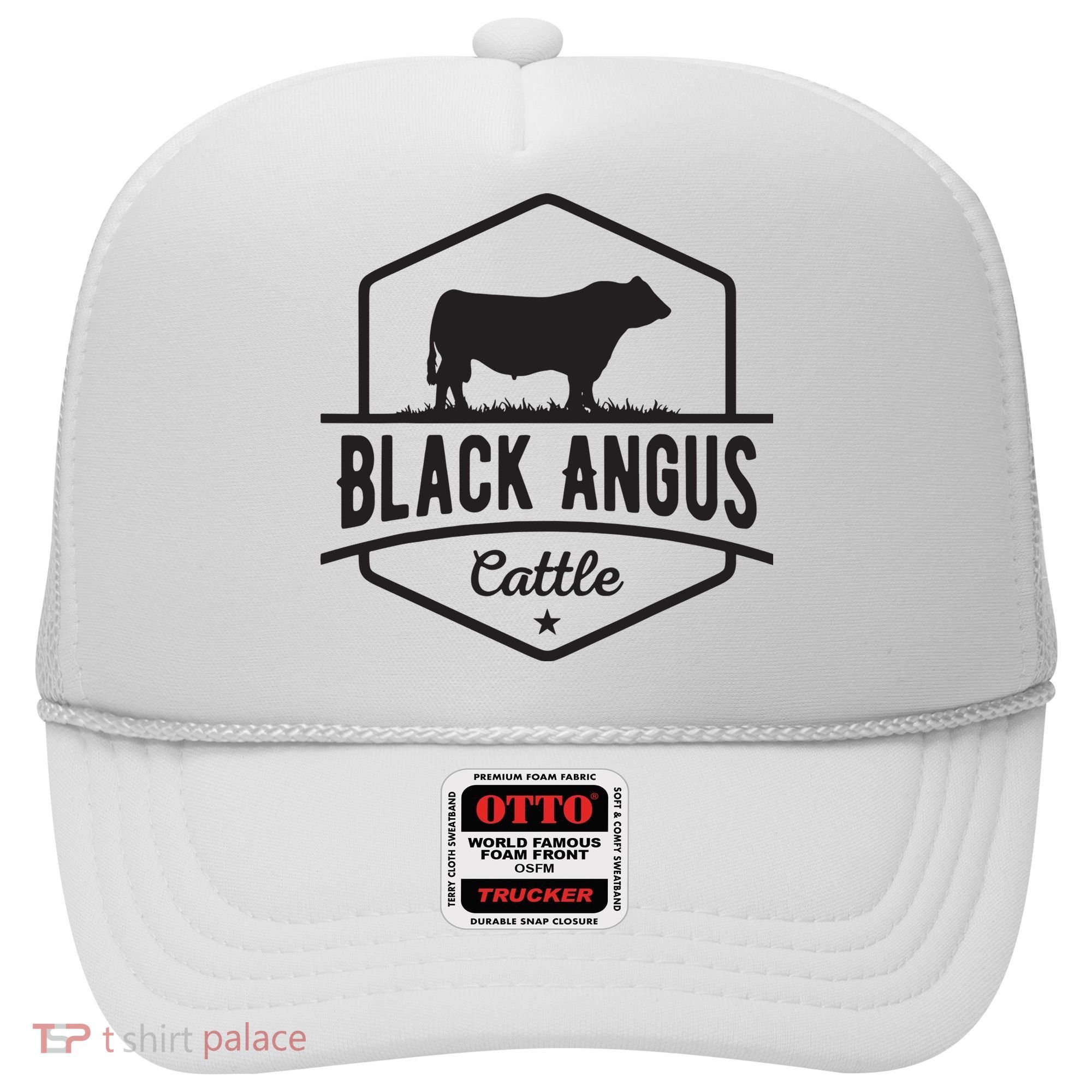 Cow Farmer Black Angus Cattle Hat