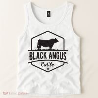 Cow Farmer Black Angus Cattle Tank Top thumb 2