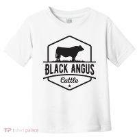 Cow Farmer Black Angus Cattle Toddler T-Shirt thumb 0
