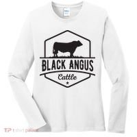 Cow Farmer Black Angus Cattle Women's Long Sleeve Shirt thumb 0