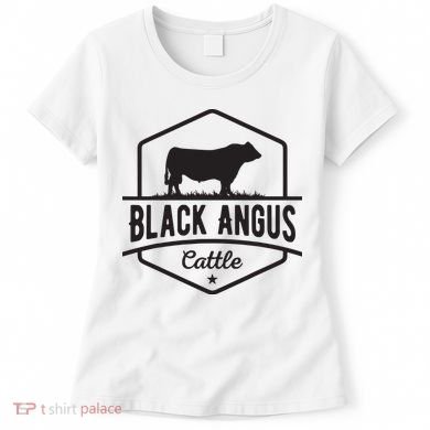 Cow Farmer Black Angus Cattle Women's T-Shirt