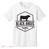 Cow Farmer Black Angus Cattle Kids T-Shirt thumb 0