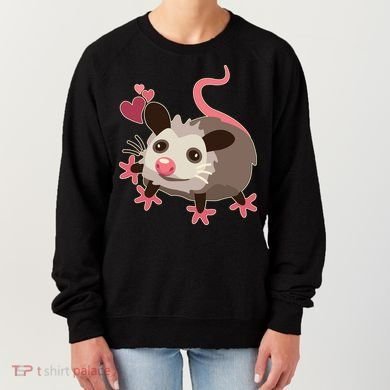 Cute Funny Baby Opossum Women's Sweatshirt
