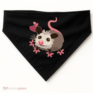 Cute Funny Baby Opossum USA-Made Doggie Bandana