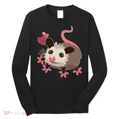 Cute Funny Baby Opossum Long Sleeve Shirt