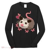 Cute Funny Baby Opossum Long Sleeve Shirt thumb 0