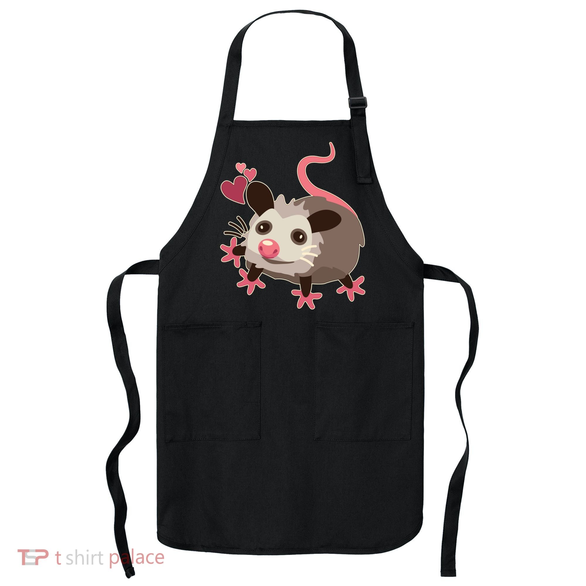 Cute Funny Baby Opossum Apron
