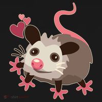 Cute Funny Baby Opossum Bucket Hat thumb 4